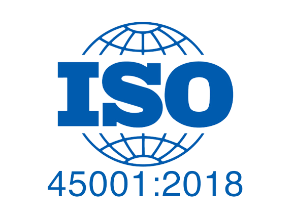 ISO 45001:2018 occupational health and safety management logo